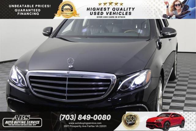 used 2017 Mercedes-Benz E-Class car, priced at $18,995