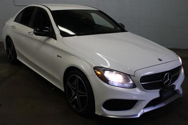 used 2017 Mercedes-Benz AMG C 43 car, priced at $23,444