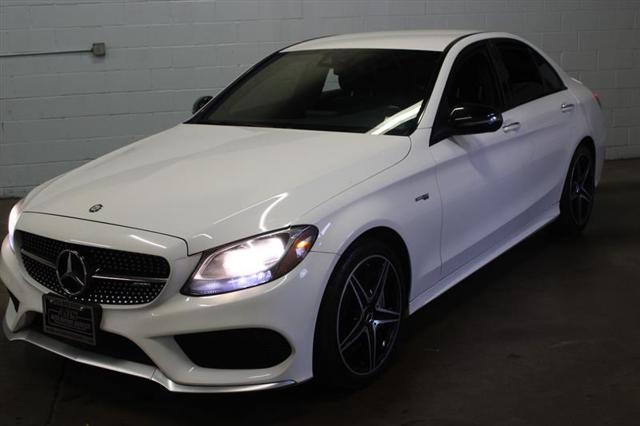 used 2017 Mercedes-Benz AMG C 43 car, priced at $23,444