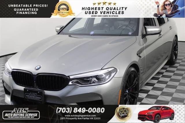 used 2018 BMW M5 car, priced at $45,163