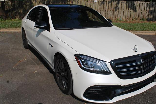 used 2018 Mercedes-Benz AMG S 63 car, priced at $42,444