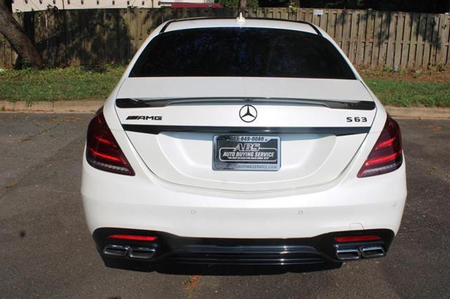 used 2018 Mercedes-Benz AMG S 63 car, priced at $42,444