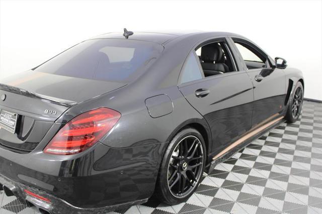 used 2018 Mercedes-Benz AMG S 63 car, priced at $49,995