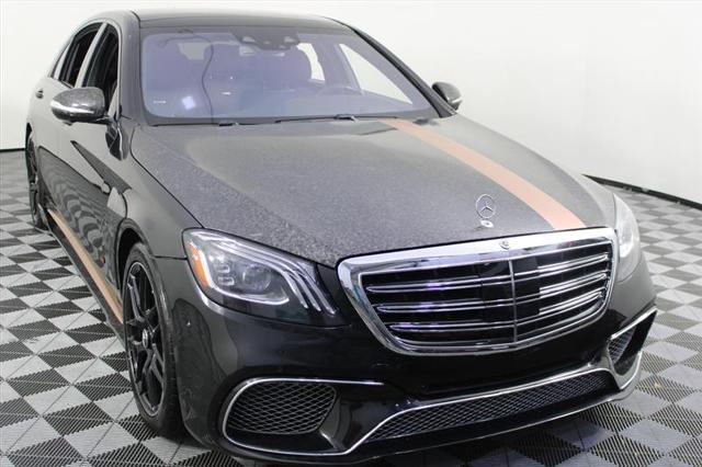 used 2018 Mercedes-Benz AMG S 63 car, priced at $49,995