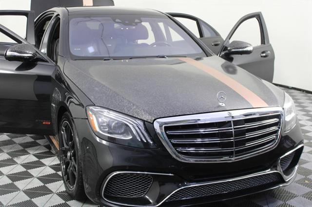 used 2018 Mercedes-Benz AMG S 63 car, priced at $49,995