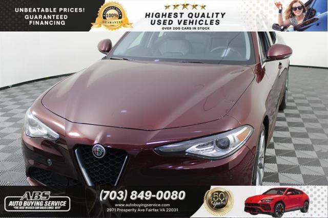 used 2017 Alfa Romeo Giulia car, priced at $12,995