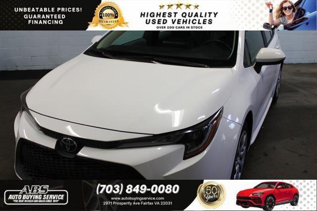 used 2021 Toyota Corolla car, priced at $16,163