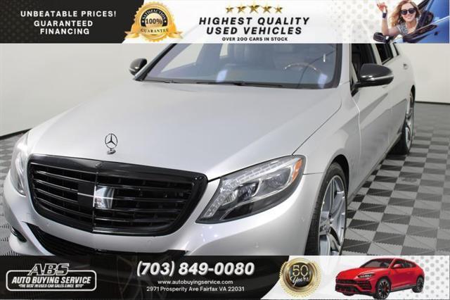 used 2015 Mercedes-Benz S-Class car, priced at $35,995
