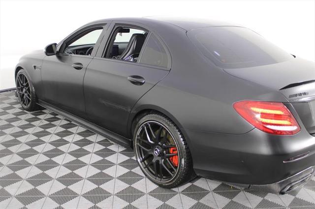 used 2018 Mercedes-Benz AMG E 63 car, priced at $53,995