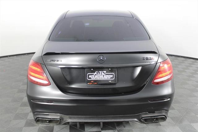 used 2018 Mercedes-Benz AMG E 63 car, priced at $53,995