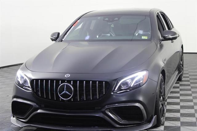 used 2018 Mercedes-Benz AMG E 63 car, priced at $53,995