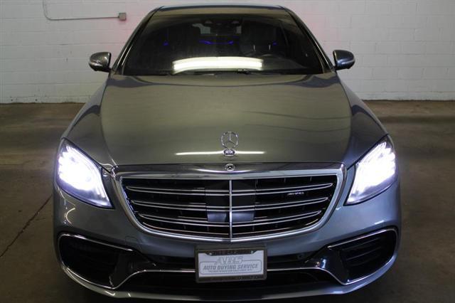 used 2018 Mercedes-Benz AMG S 63 car, priced at $53,163