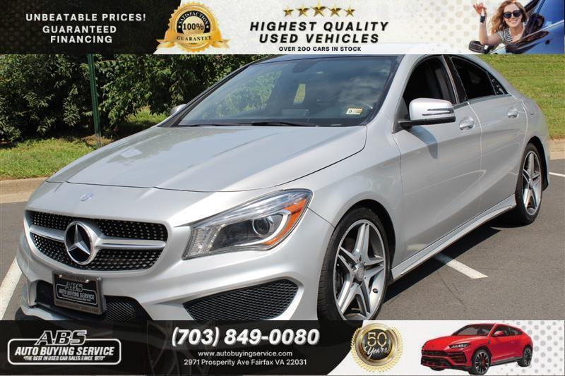 used 2014 Mercedes-Benz CLA-Class car, priced at $24,995