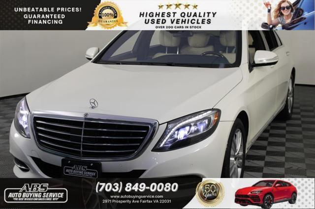 used 2017 Mercedes-Benz S-Class car, priced at $29,995