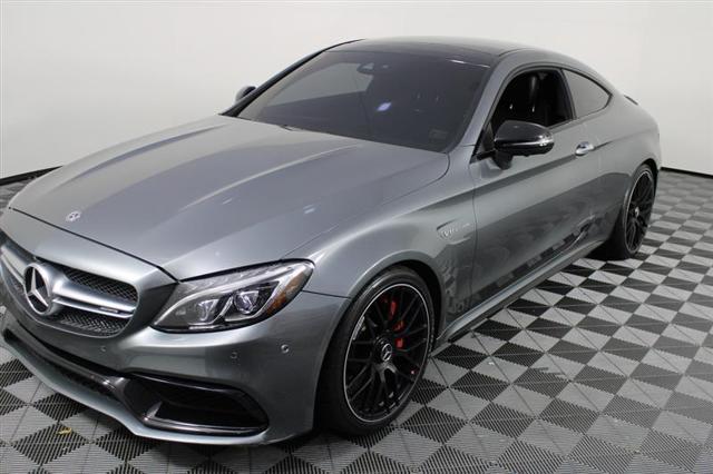 used 2018 Mercedes-Benz AMG C 63 car, priced at $44,995