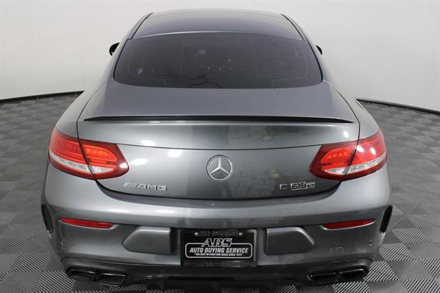 used 2018 Mercedes-Benz AMG C 63 car, priced at $44,995