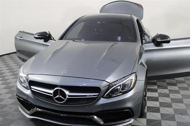 used 2018 Mercedes-Benz AMG C 63 car, priced at $44,995