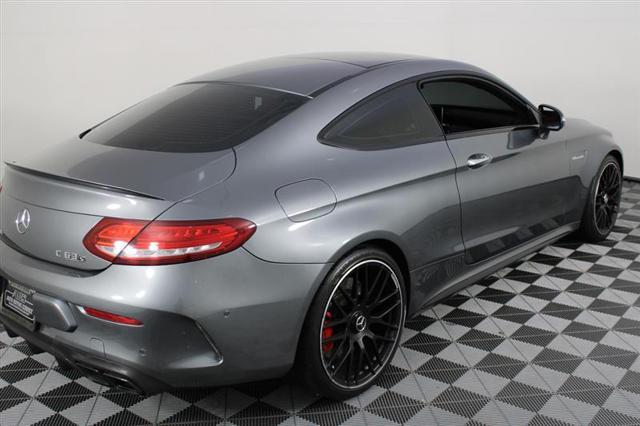 used 2018 Mercedes-Benz AMG C 63 car, priced at $44,995