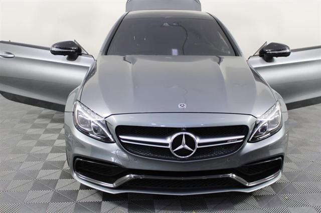 used 2018 Mercedes-Benz AMG C 63 car, priced at $44,995