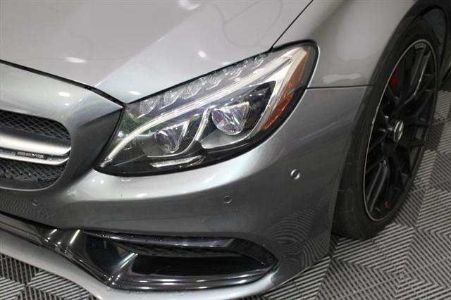 used 2018 Mercedes-Benz AMG C 63 car, priced at $44,995