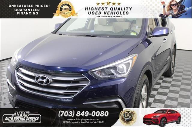 used 2018 Hyundai Santa Fe Sport car, priced at $15,895