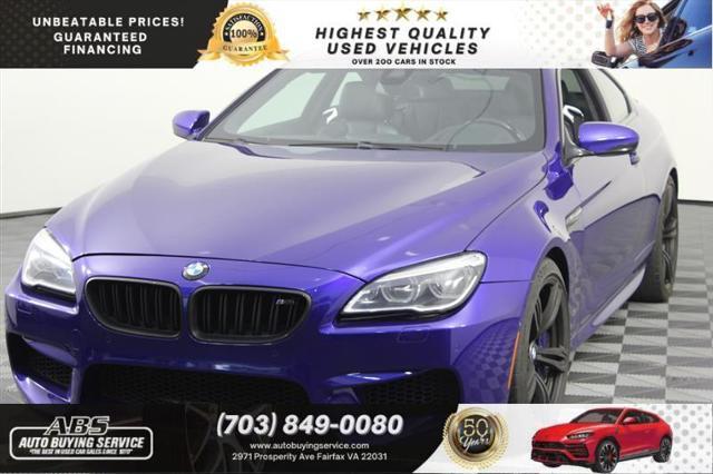 used 2016 BMW M6 car, priced at $28,995