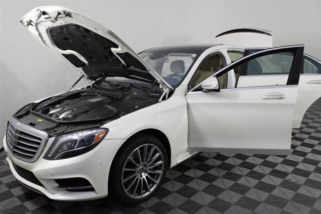 used 2015 Mercedes-Benz S-Class car, priced at $33,995