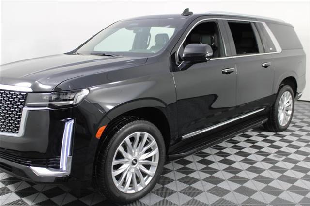 used 2021 Cadillac Escalade ESV car, priced at $56,163