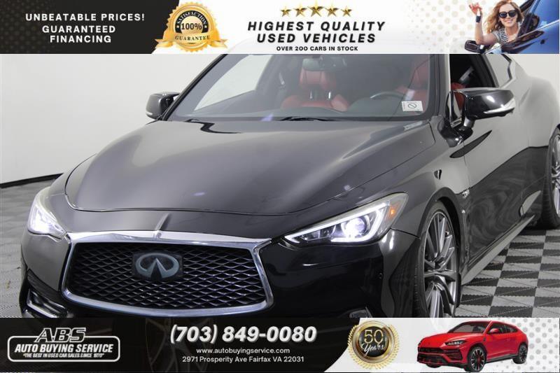 used 2017 INFINITI Q60 car, priced at $26,995