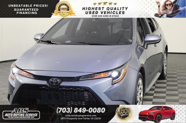 used 2021 Toyota Corolla car, priced at $16,995