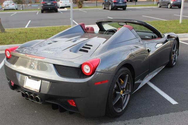 used 2014 Ferrari 458 Spider car, priced at $255,995