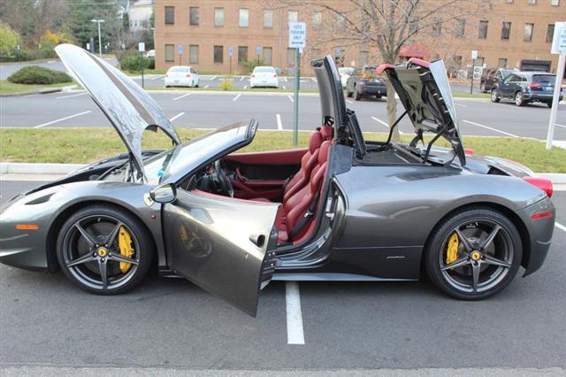 used 2014 Ferrari 458 Spider car, priced at $255,995