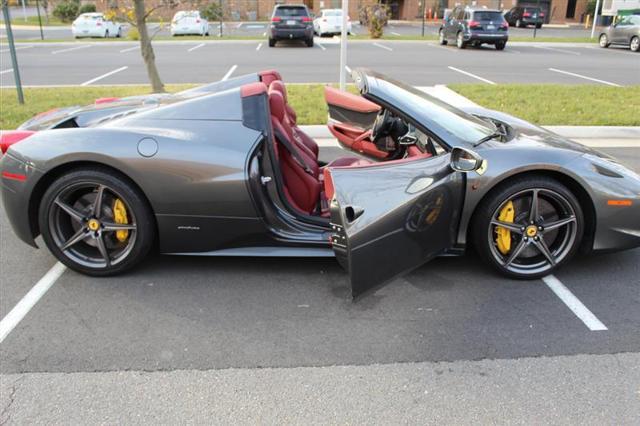 used 2014 Ferrari 458 Spider car, priced at $255,995