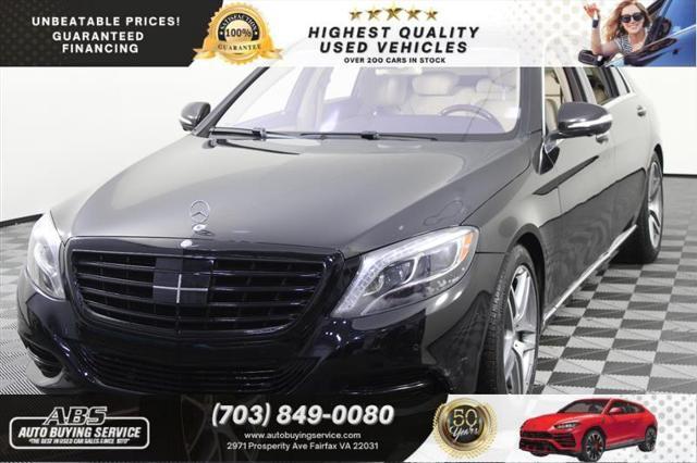 used 2015 Mercedes-Benz S-Class car, priced at $23,995