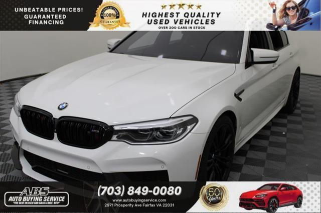 used 2018 BMW M5 car, priced at $47,163