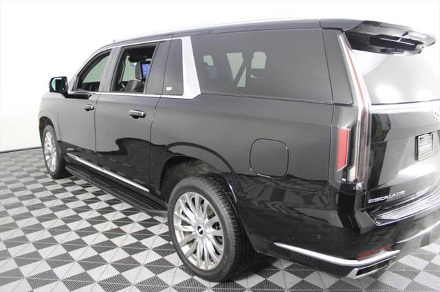 used 2021 Cadillac Escalade ESV car, priced at $54,444