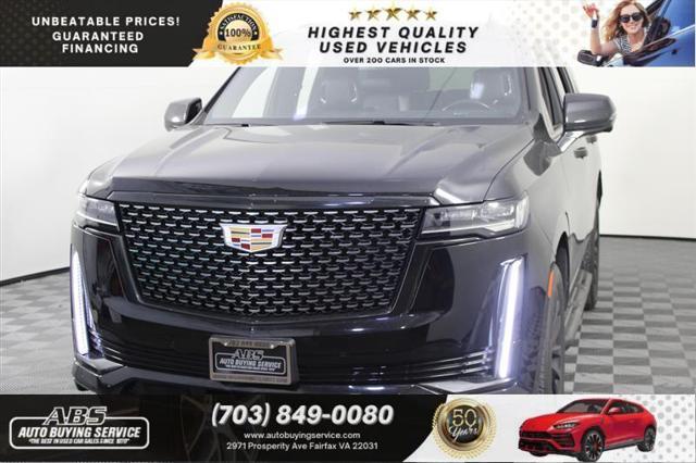 used 2022 Cadillac Escalade car, priced at $49,444