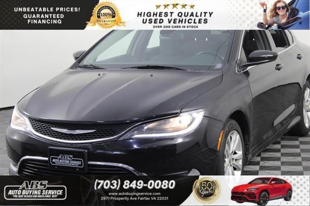 used 2015 Chrysler 200 car, priced at $4,995