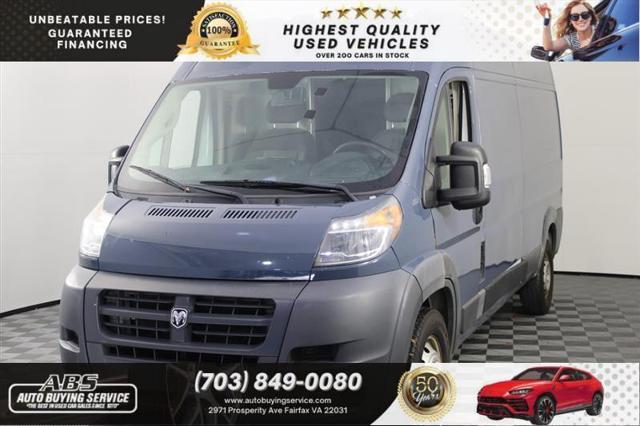 used 2018 Ram ProMaster 2500 car, priced at $20,995