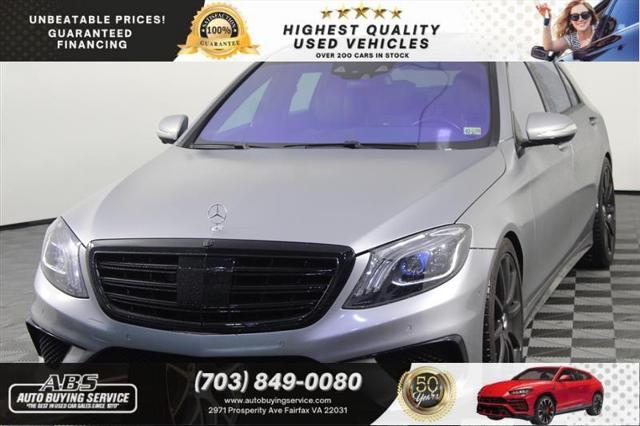 used 2015 Mercedes-Benz S-Class car, priced at $39,999