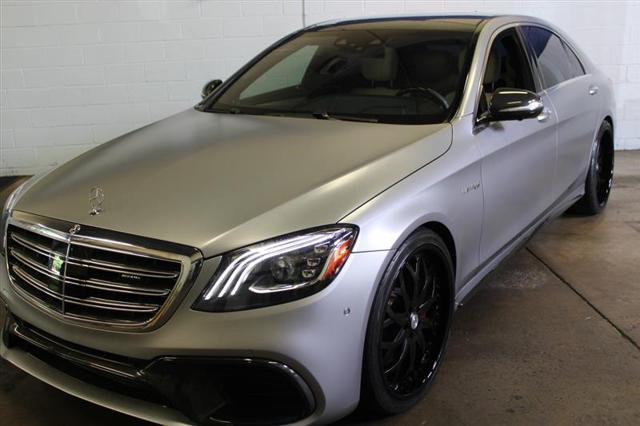 used 2018 Mercedes-Benz AMG S 63 car, priced at $62,163