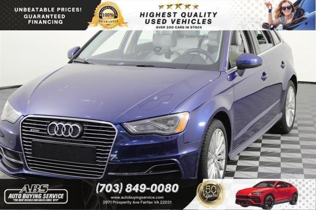 used 2016 Audi A3 e-tron car, priced at $9,444