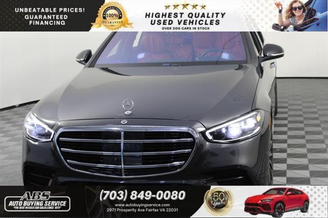 used 2022 Mercedes-Benz S-Class car, priced at $84,995