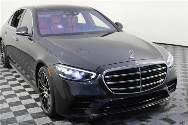 used 2022 Mercedes-Benz S-Class car, priced at $84,995