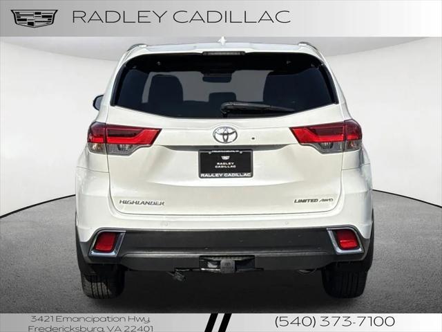 used 2019 Toyota Highlander car, priced at $29,195
