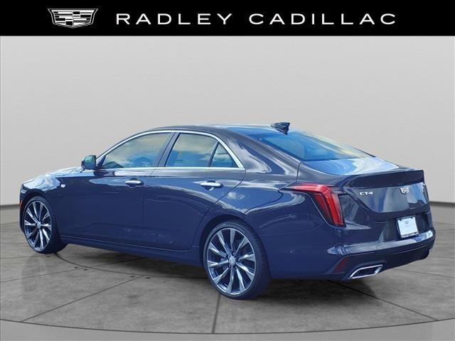 new 2025 Cadillac CT4 car, priced at $48,190