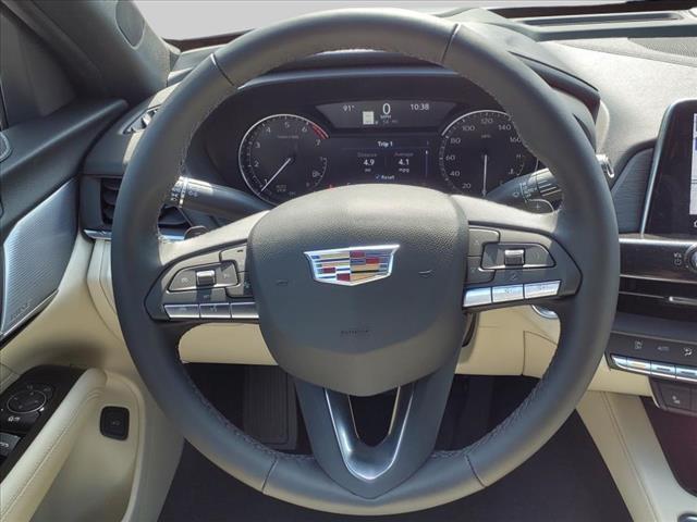 new 2025 Cadillac CT4 car, priced at $48,190