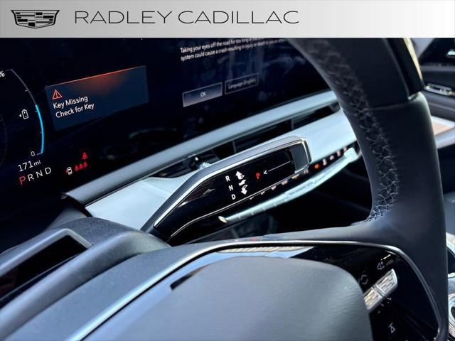 new 2025 Cadillac OPTIQ car, priced at $60,210