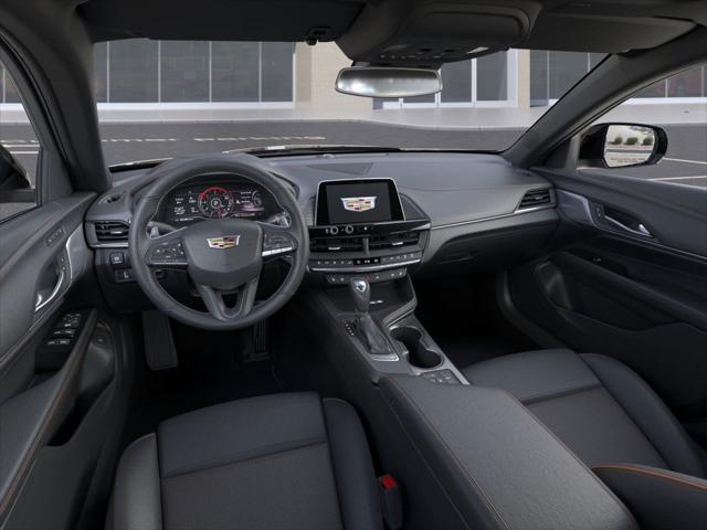 new 2025 Cadillac CT4 car, priced at $51,735