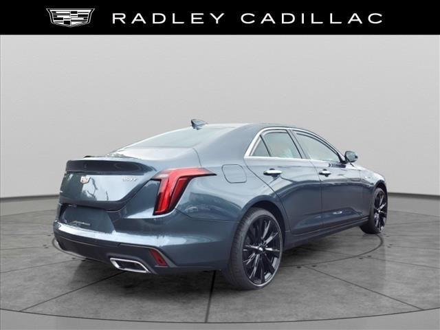 new 2025 Cadillac CT4 car, priced at $49,960